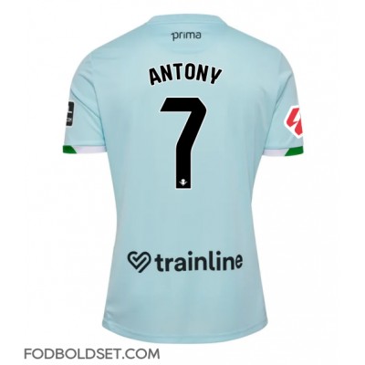 Real Betis Antony #7 Udebanetrøje 2025-26 Kortærmet Real Betis Antony #7 Udebanetrøje 2025-26 Kortærmet